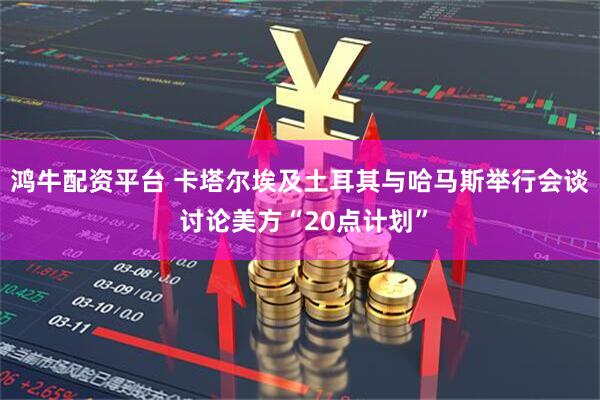 鸿牛配资平台 卡塔尔埃及土耳其与哈马斯举行会谈 讨论美方“20点计划”