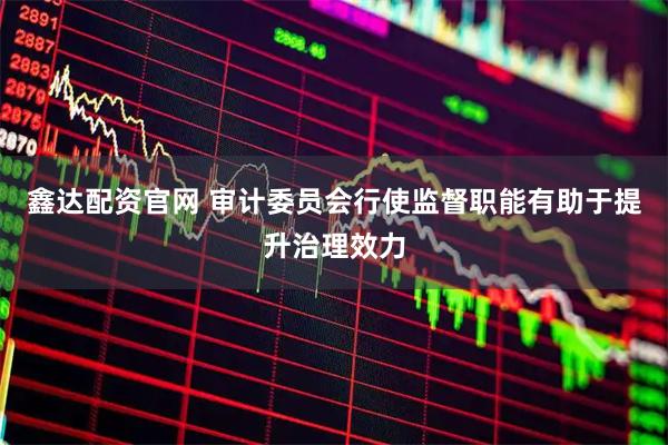 鑫达配资官网 审计委员会行使监督职能有助于提升治理效力