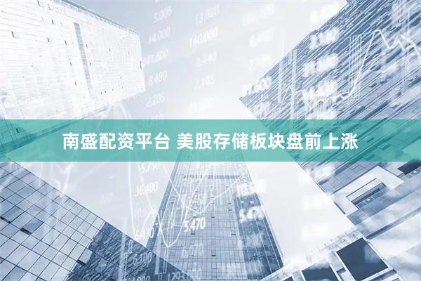 南盛配资平台 美股存储板块盘前上涨