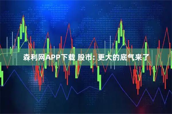 森利网APP下载 股市: 更大的底气来了